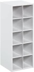 ClosetMaid Stackable 10-Unit Organizer, White