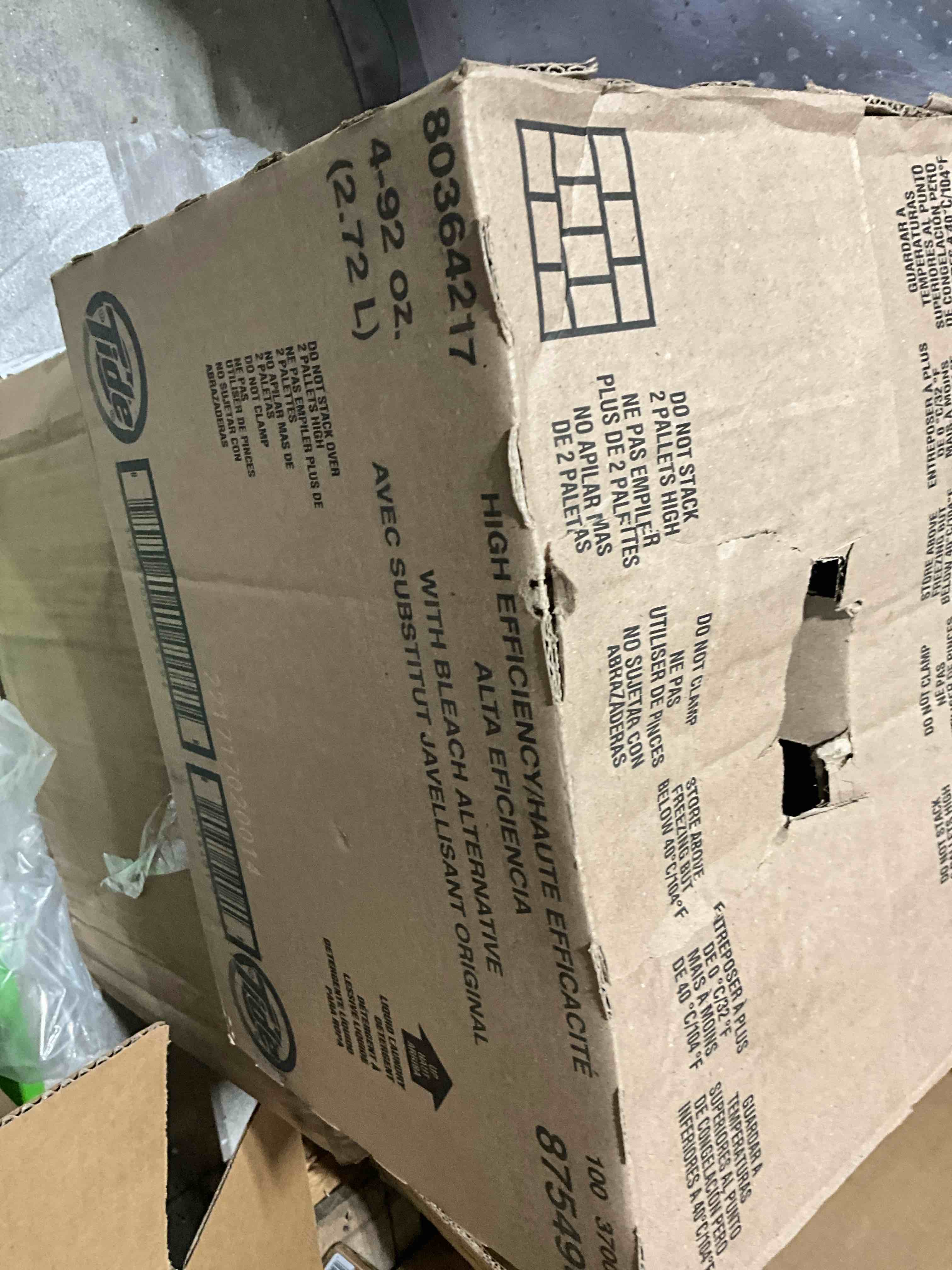 Tide with Bleach Alternative Original Scent HE Compatible Liquid