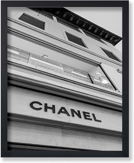 Poster Master Luxury Brand Poster - Store Front Print - High Fashion Art - Architecture Art - Gift for Him, Her & Fashionista - Glam Decor for Living Room, Bedroom or Office - 16x22UNFRAMED Wall Art