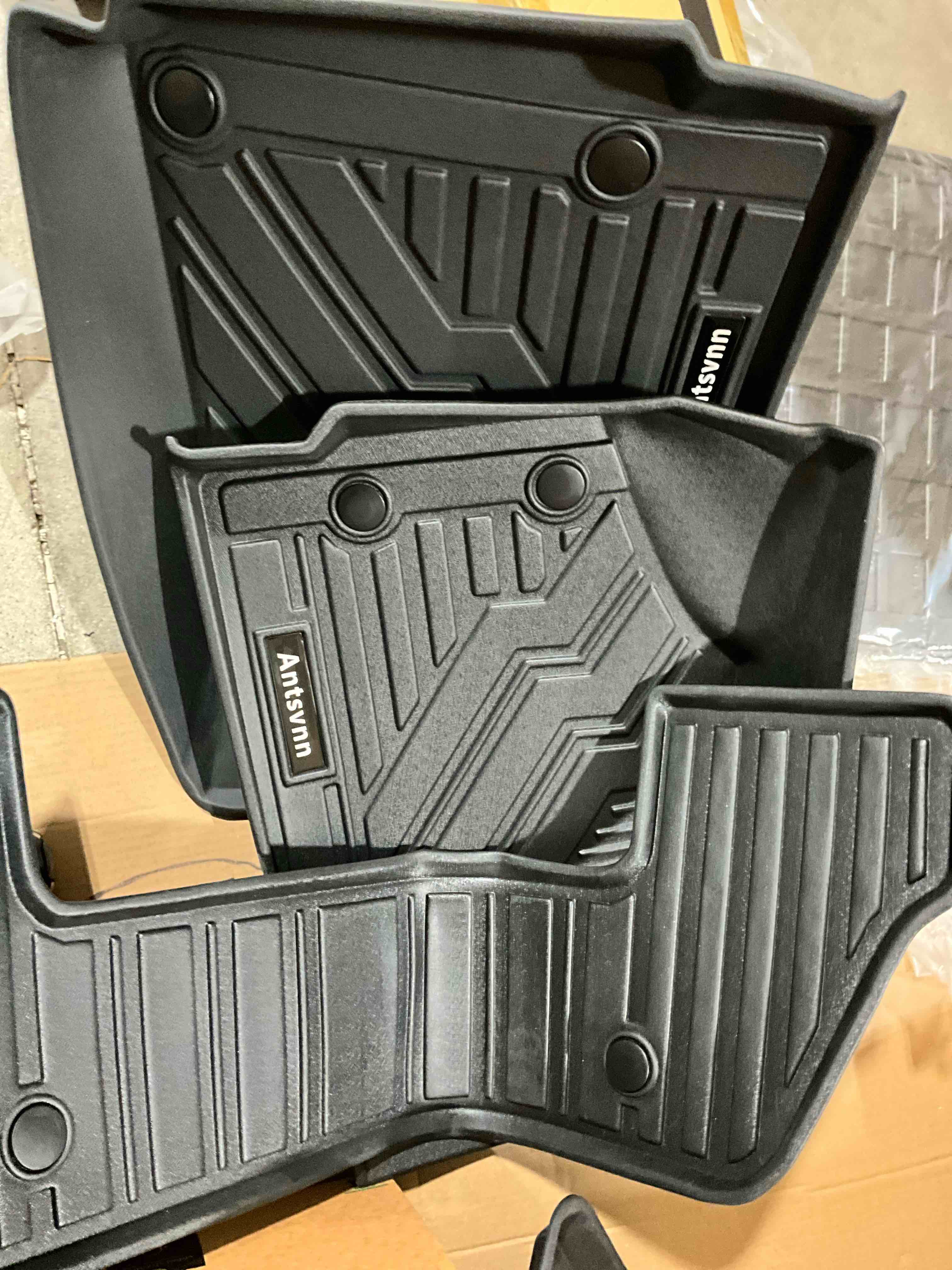 Car Floor Mats AllWeather TPE Foot Mats Mat Interior Accessories