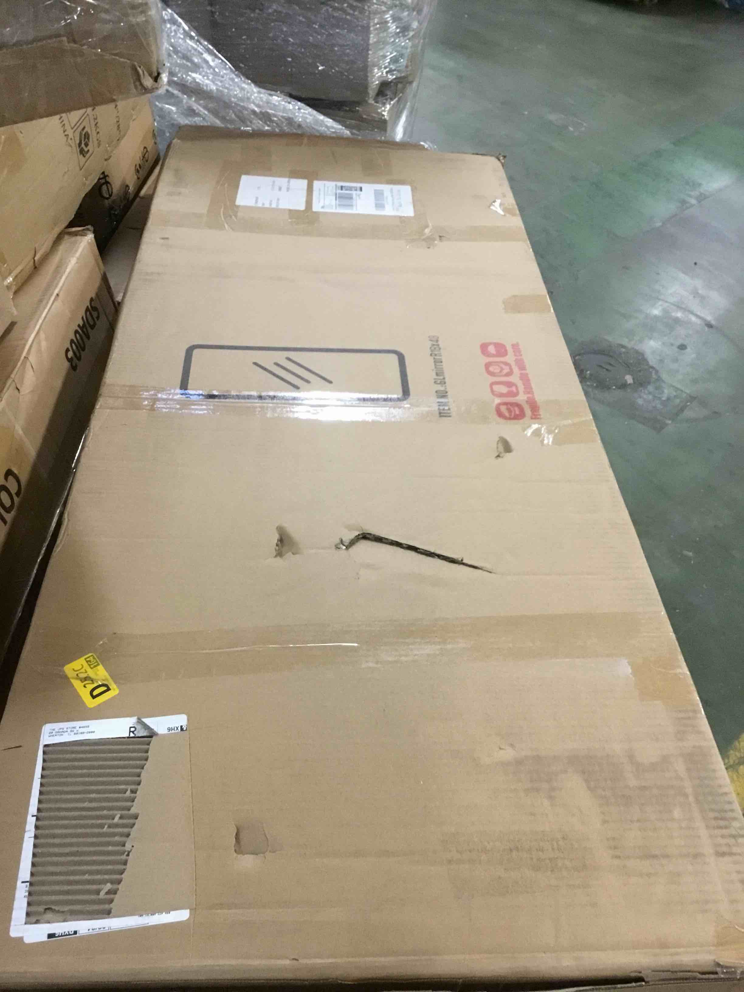 rectangular floor mirror 18 x 48