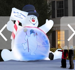 The Video Projecting 10' Frosty The Snowman