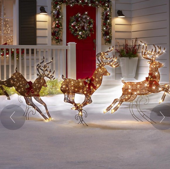 The Choreographed Illuminated Galloping Reindeer