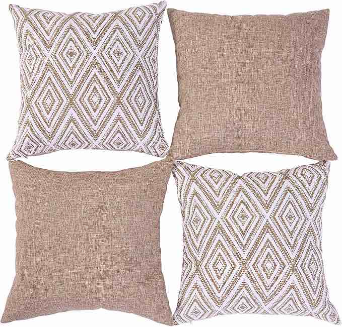 HPUK toss  pillow covers pack 4 