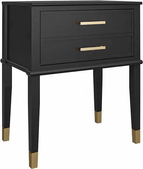CosmoLiving by Cosmopolitan Westerleigh, Black End Table,