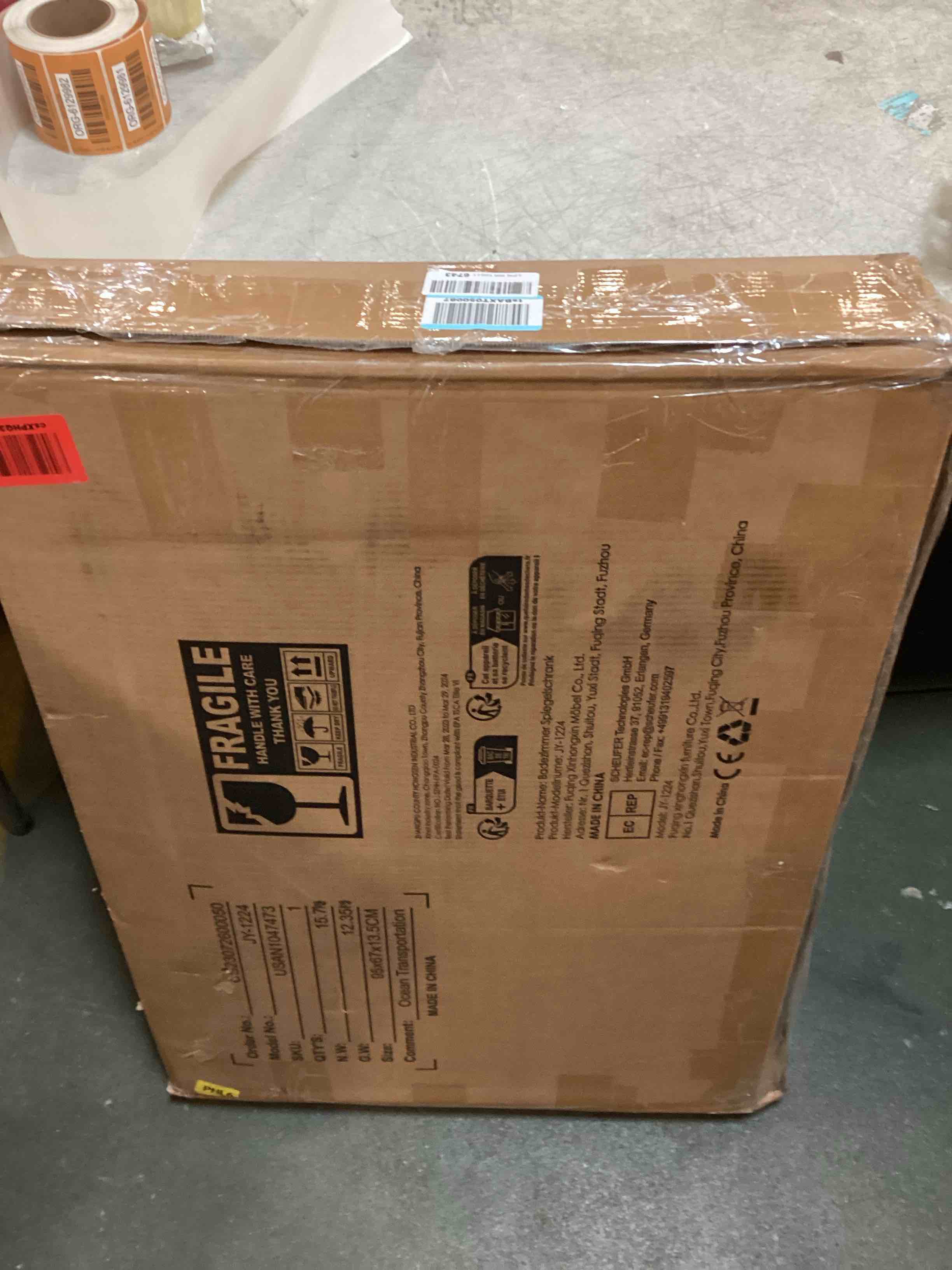 VOWNER Medicine Cabinet with LED Mirror for Bathroom, Lighted Medicine Cabinet, Wall Mounted, Touch Switches for Clor Change Dimmer Anti-Fog (24"×32")