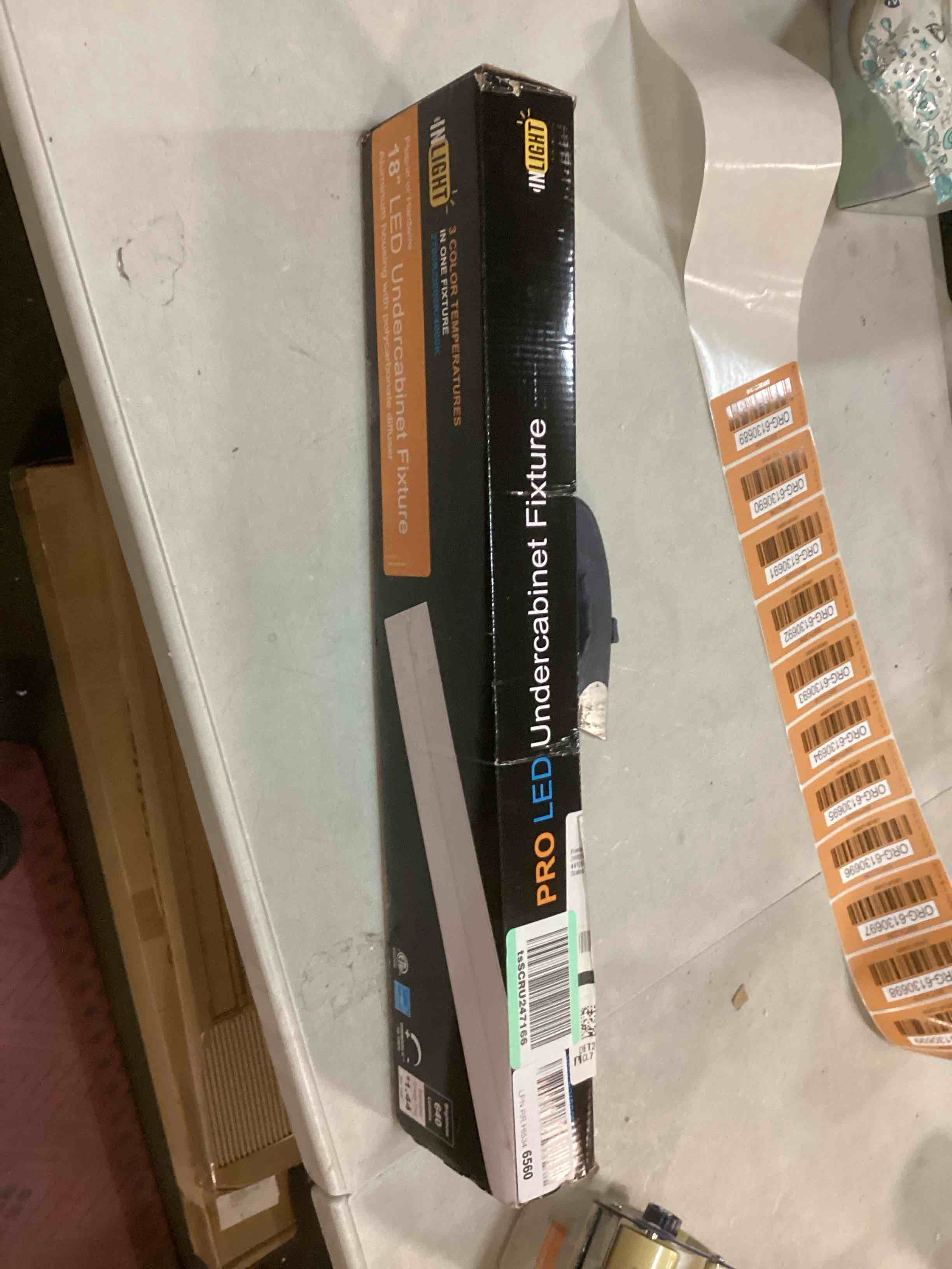 inlight 18” LED under cabinet fixture