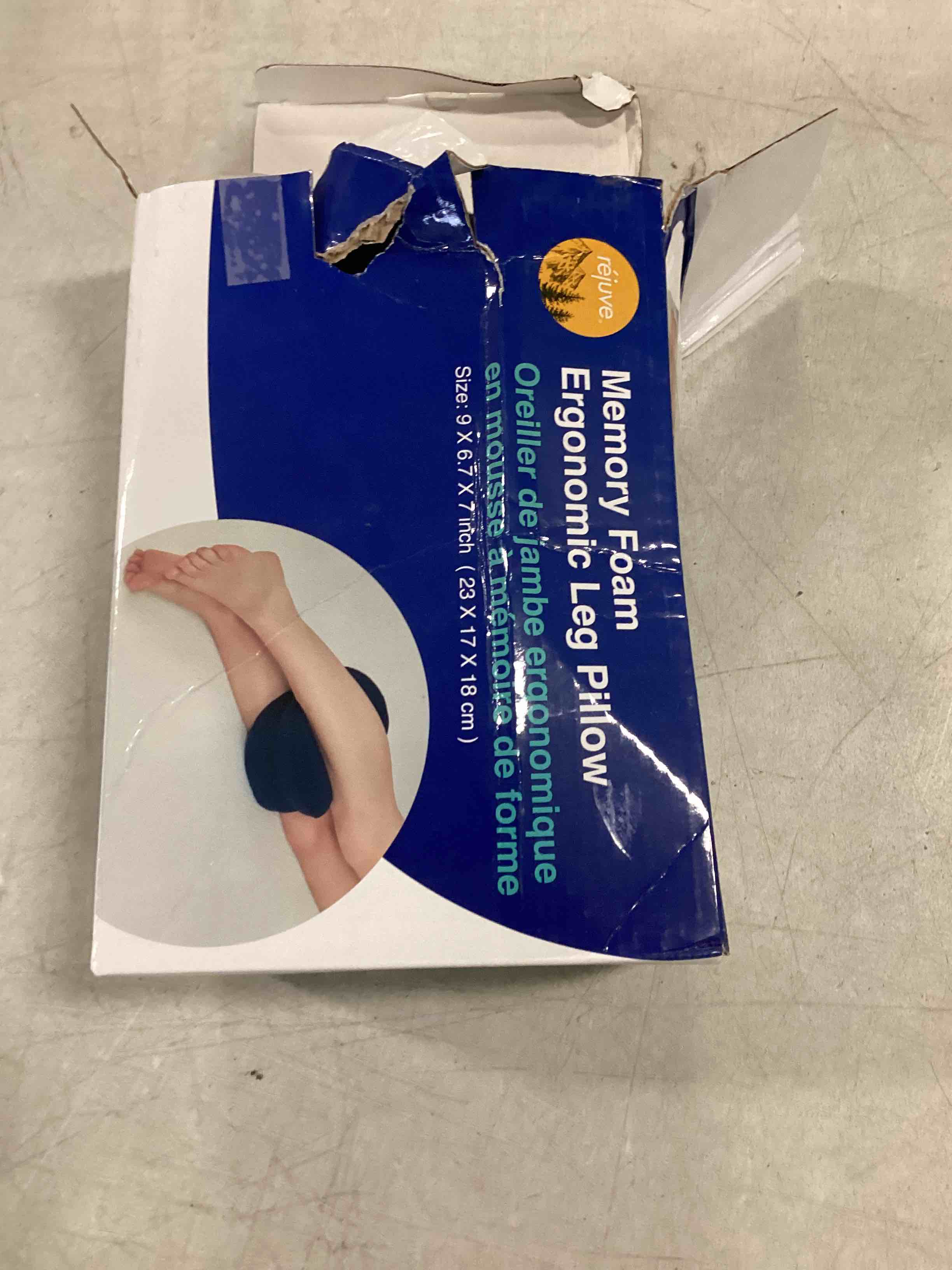 Memory Foam Ergonomic Leg Pillow 