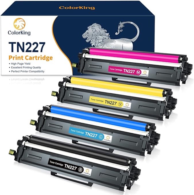 ColorKing Compatible Toner Cartridge 4-Pack