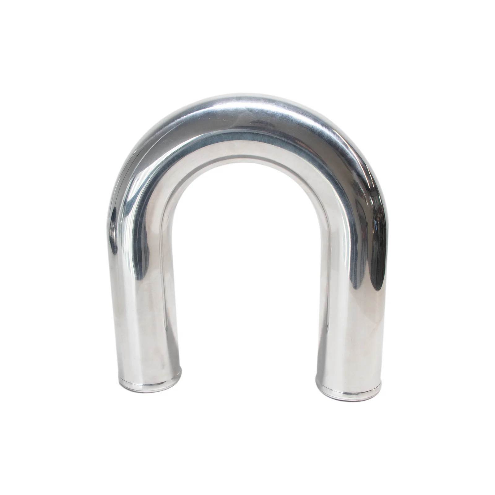 ETL PERFORMANCE PRODUCTS 180 DEGREE EXHAUST ELBOW PIPE, 3 INCH ALUMINUM U-BEND INTAKE TUBE MANDREL UNIVERSAL TURBO INTERCOOLER PIPING POLISHED