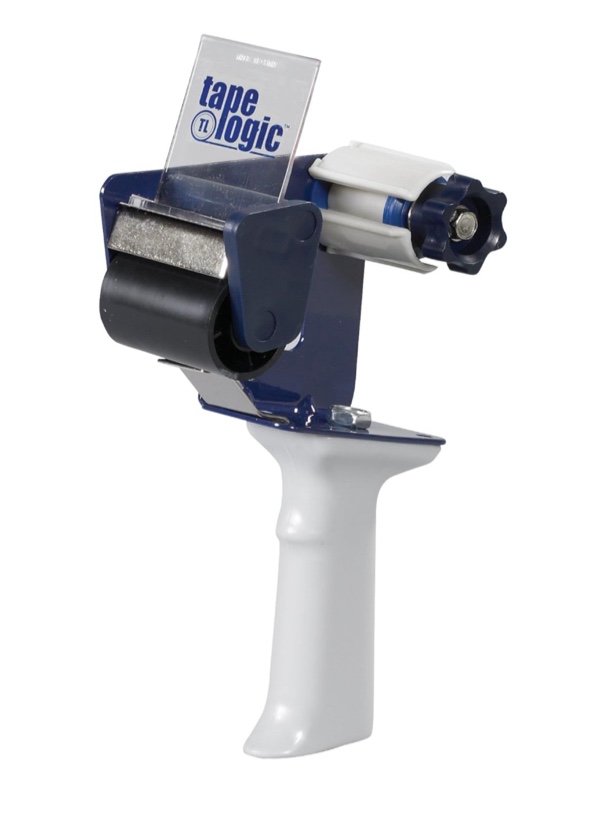 XtraTape Logic 2 Inch Long Roll Packing Tape Dispenser Gun, For Long Yardage Packing Tape, Shipping, Moving and Warehouse Use (1 Dispenser)