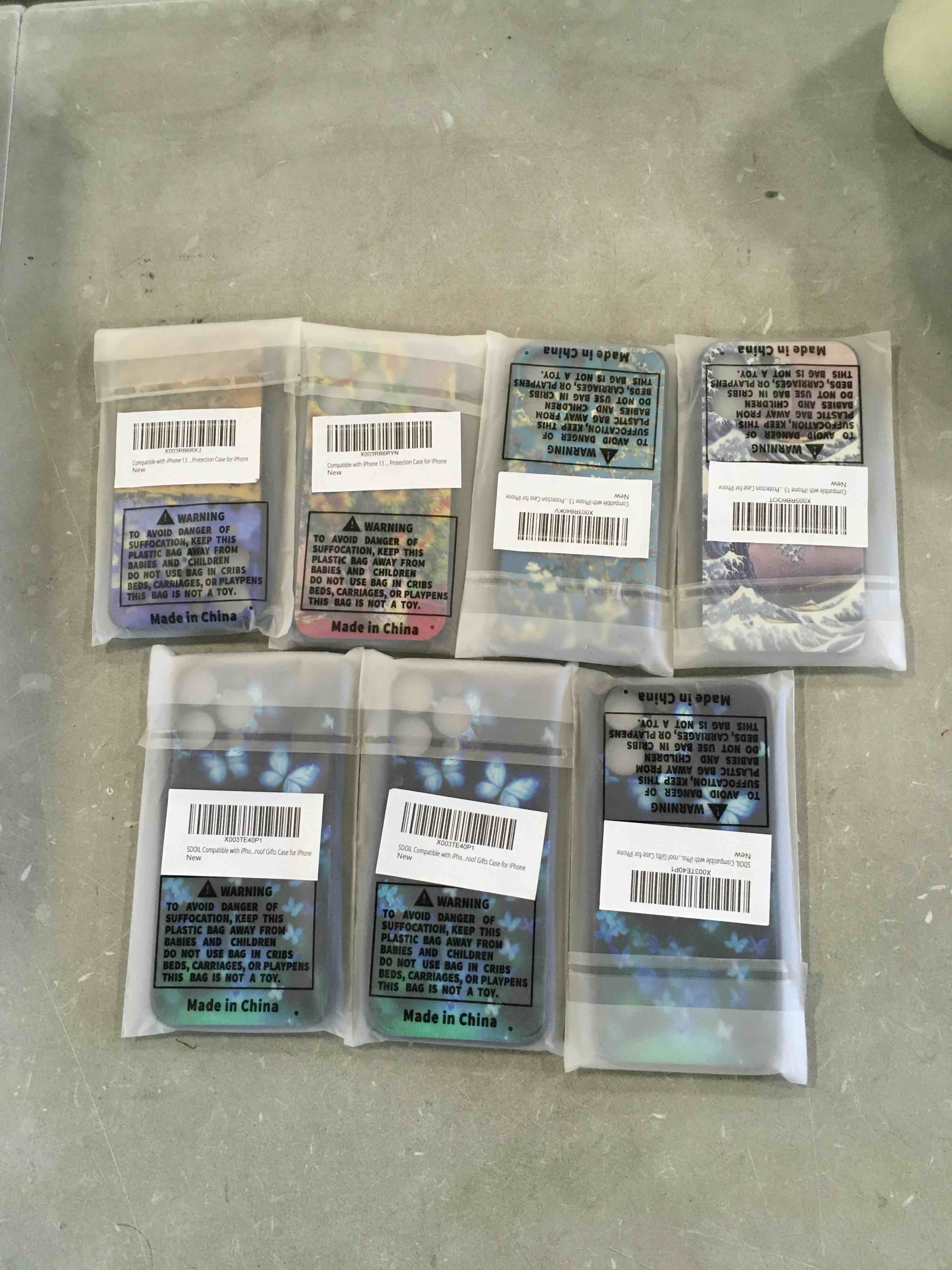 Bag of Assorted IPhone Cases