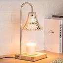 MARYCELE Candle Warmer Lamp with Timer, Candle Wax Warmer Flower Lamp, Dimmable Desk Lamp for Bedroom, Christmas Decorations, Home Fragrance Accessories for Dorm Room House Office Essentials Gift