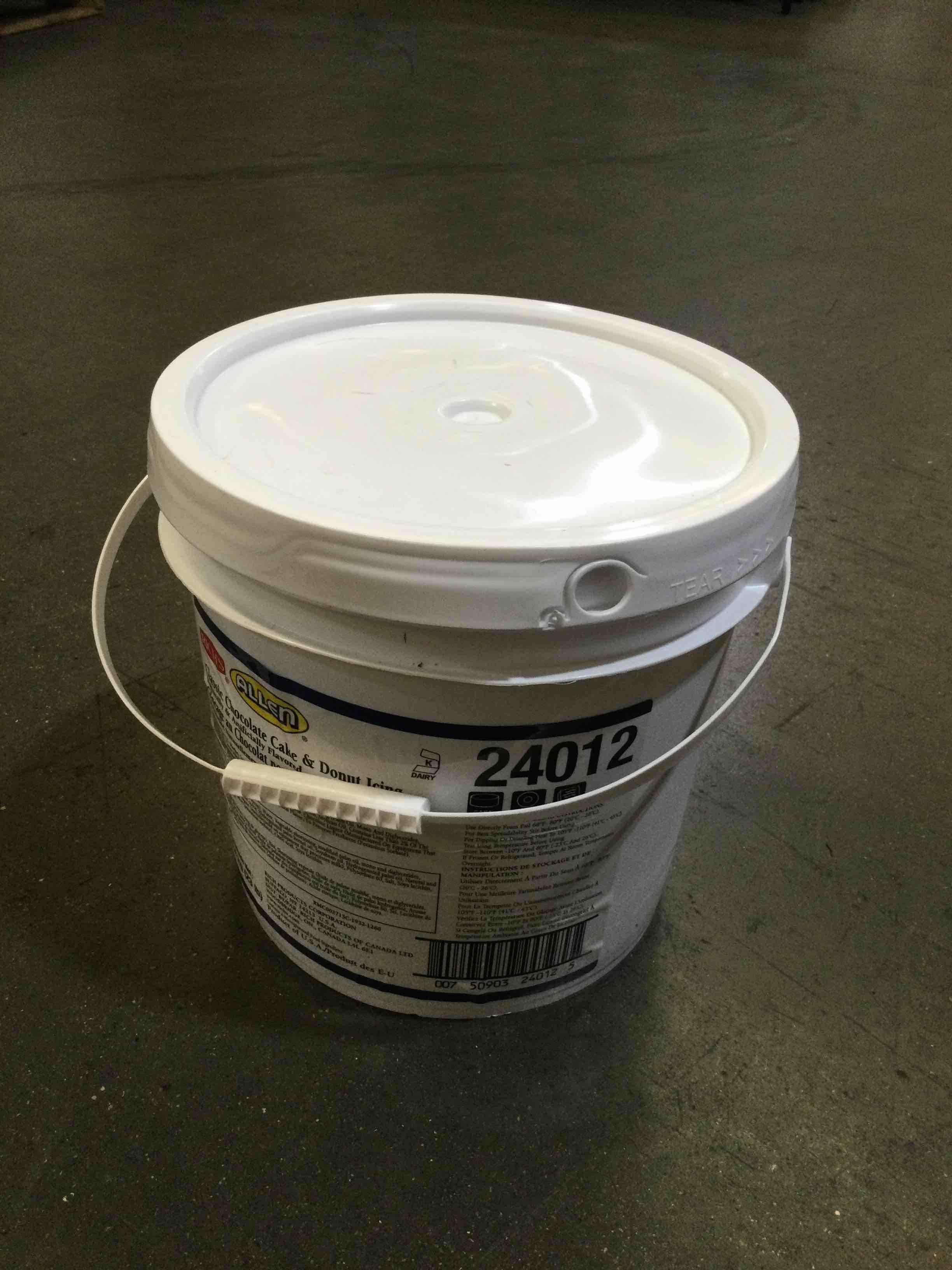 Rich's Jw Allen Classic Chocolate Cake & Donut Icing, 23 Lb Pail