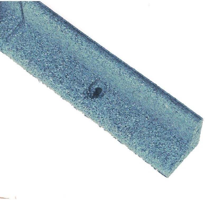  Vigoro EcoBorder 4 ft. Easy to Install No DiggingFlexible and Sturdy Rubber Landscape Edging in Grey (6-Pack) Installation Hardware