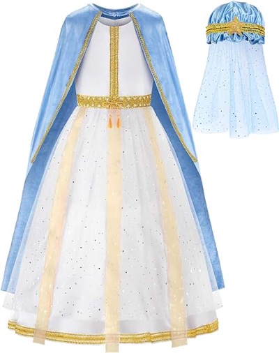 Girls Virgin Mary Costume Small