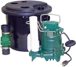 Zoeller 105-0001 Sump Pump, 12.50 x 14.50 x 14.50 inches, 19 Pound Electric