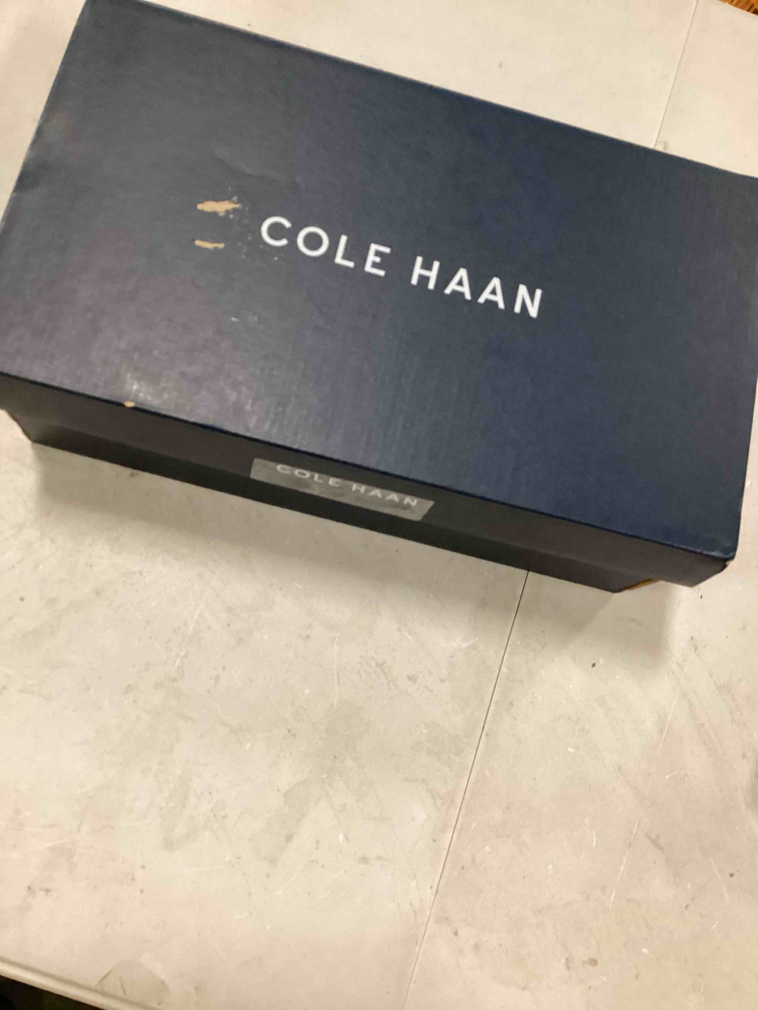 Cole Haan mens Grandpro Rally Canvas Court Sneaker, Black Canvas/Optic White, 9.5