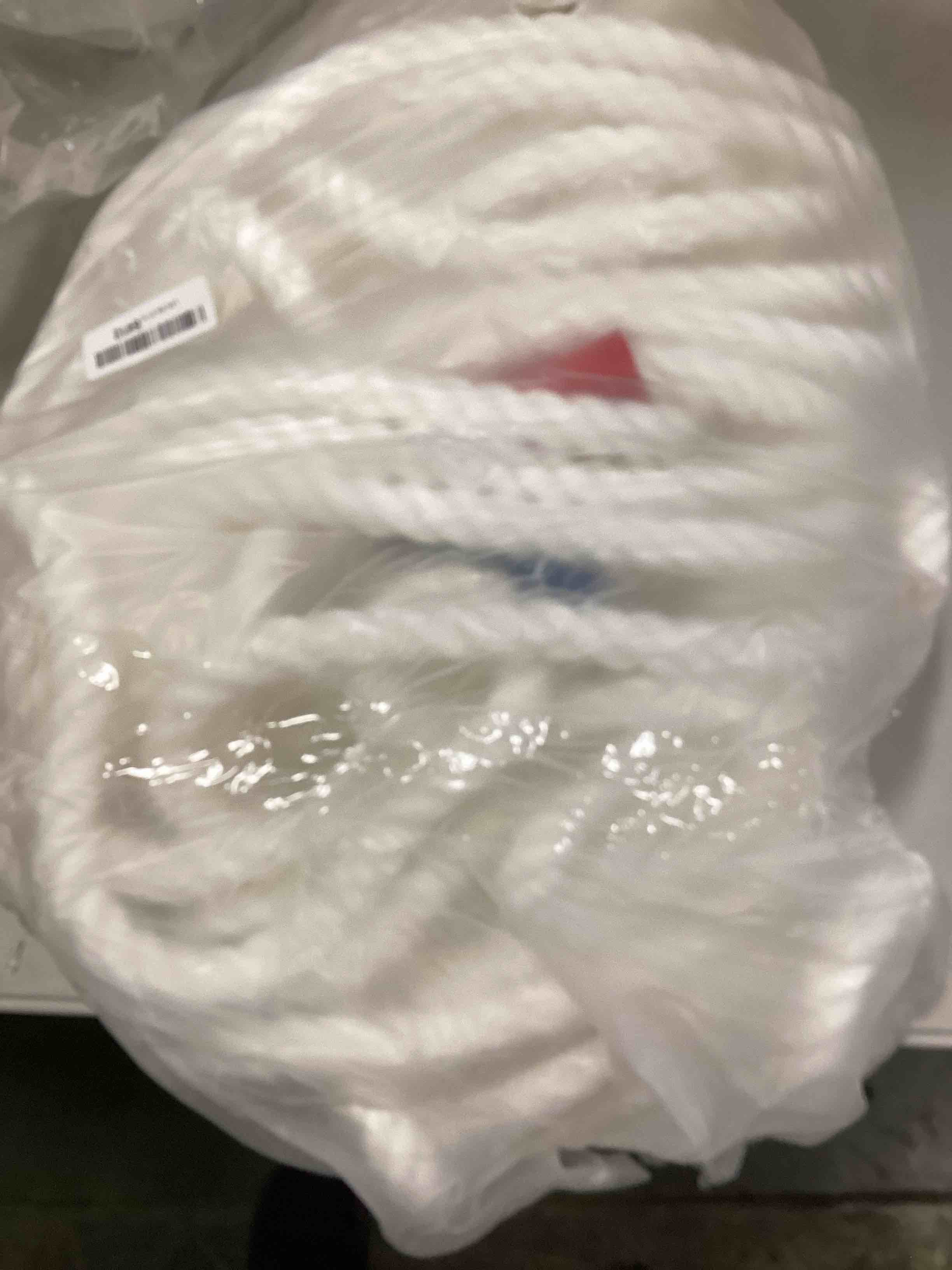 Aoneky 1/2 5/8 3/4 7/8 inch Nylon Twisted Rope - White Pull Rope Cord (5/8 inch x 50 ft)
