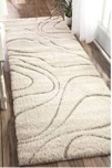 nuLOOM Caroyln 2 X 3  Beige Indoor Abstract Area Rug