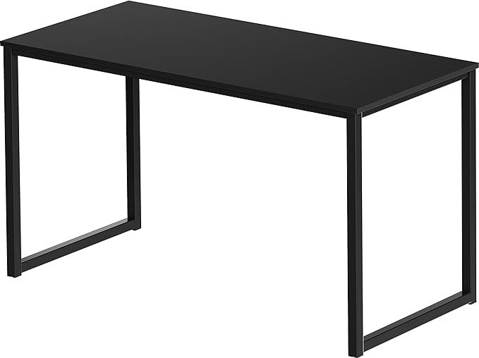 DUMOS 32 Inch Office Small Computer Desk Modern Simple Style Writing Study Work Table for Home Bedroom - Black
