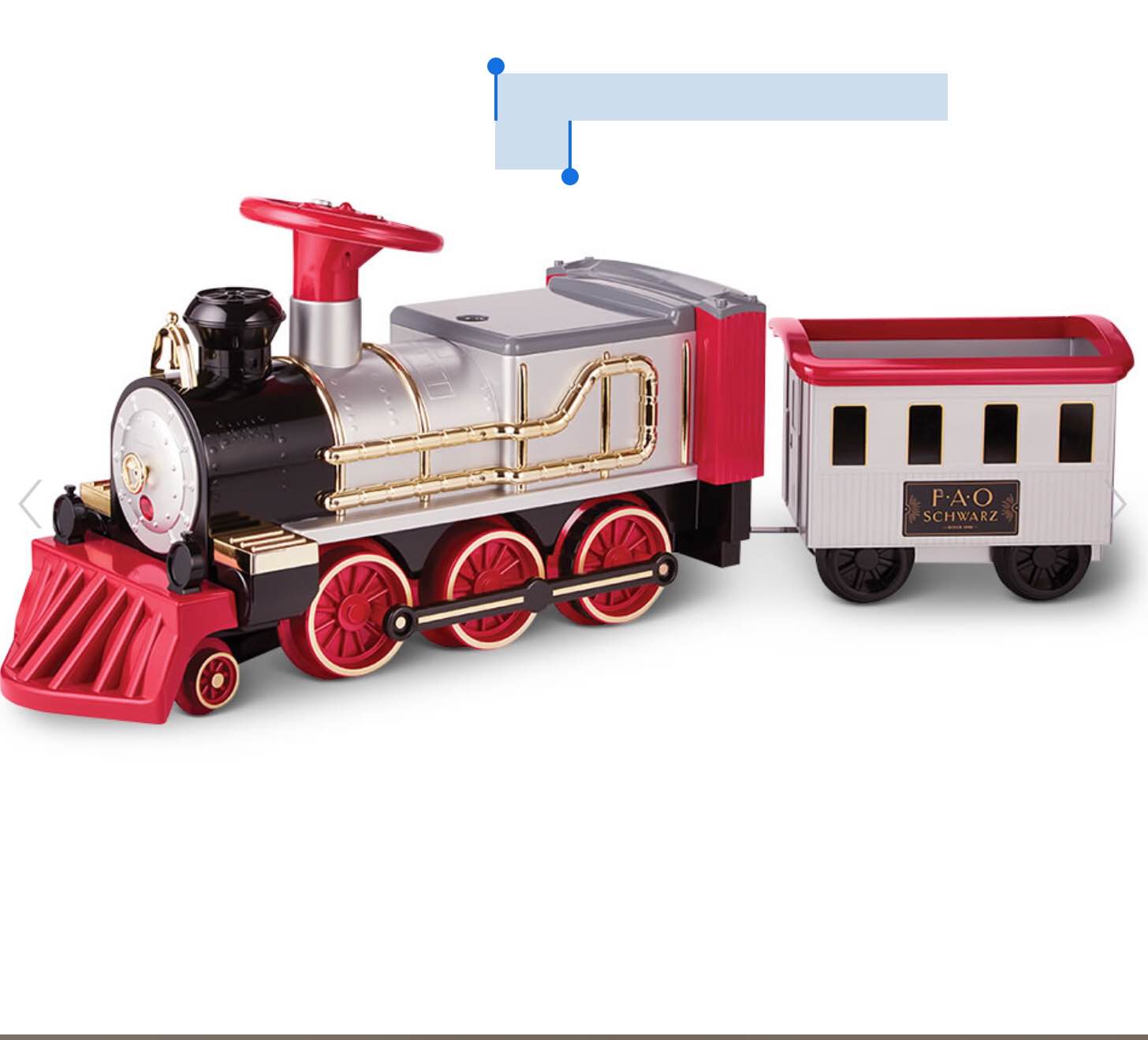 The FAO Schwarz Ride On Train