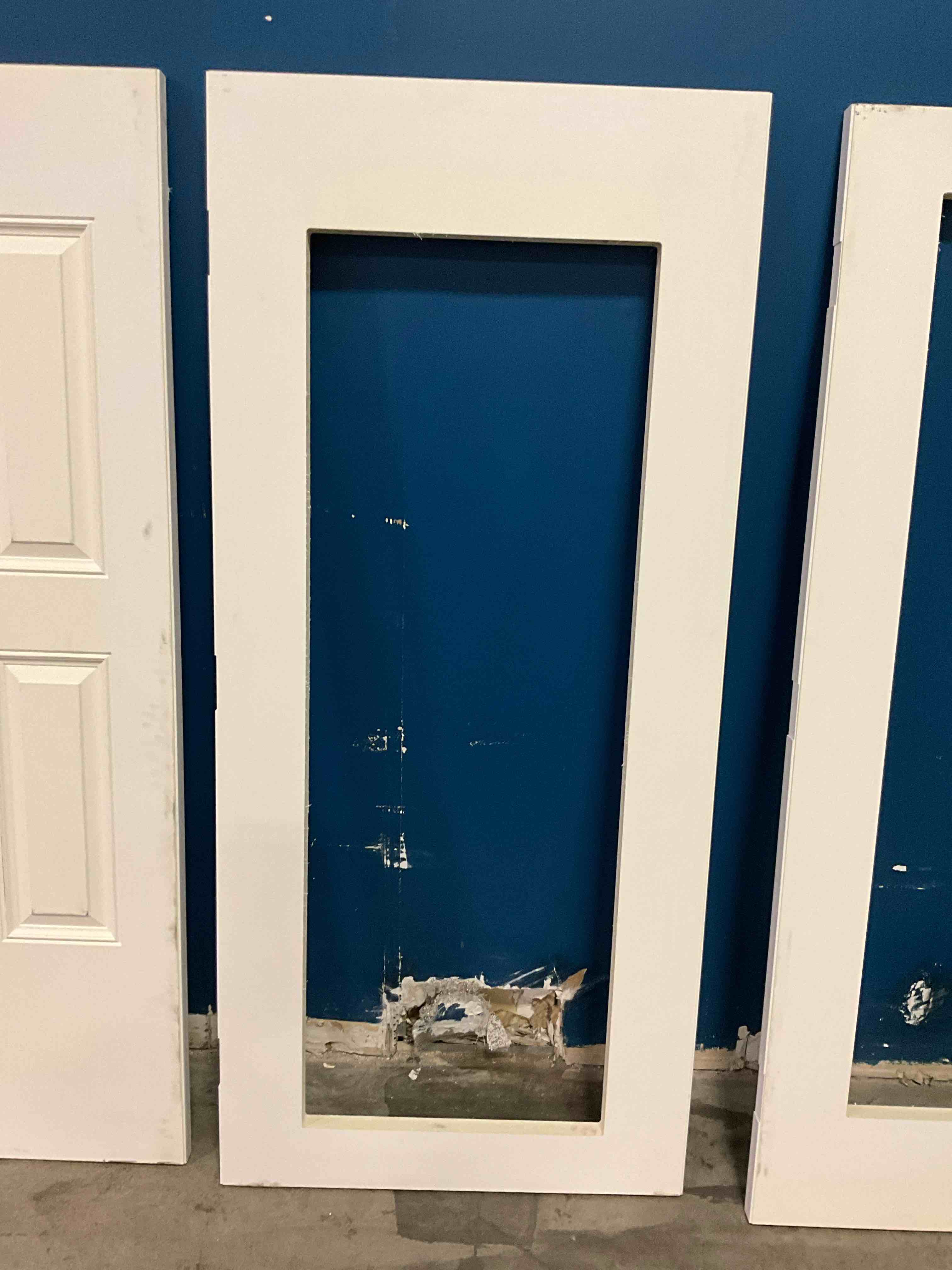 Primed Fiberglass Door Slab (Pre Cut) 36”L x 80”H