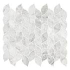  11 in. x 12 in. x 0.38 in. Polished Marble Mesh-Mounted Mosaic Floor and Wall Tile (9.5 sq. ft. /Case)