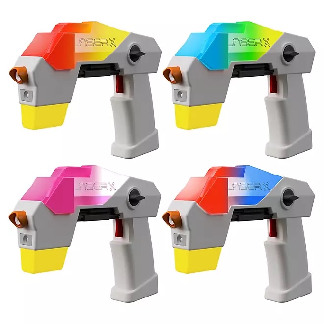 Laser X Ultra 200' Laser Tag Blaster, 4 pk.