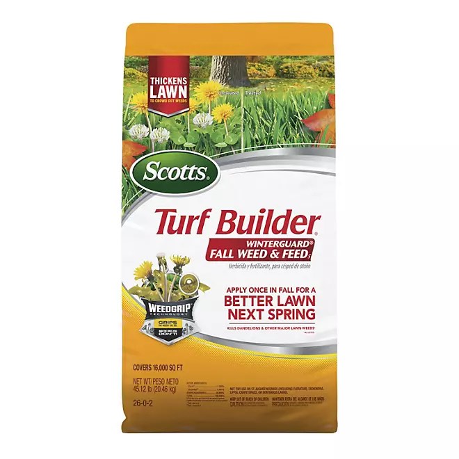 Scotts Winterguard Fall Weed & Feed - 45.1 lbs.