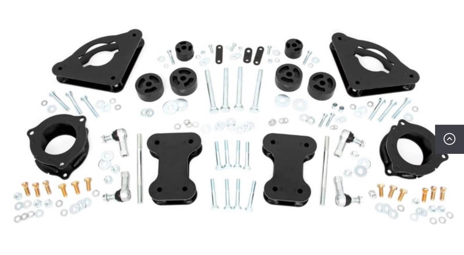 Rough Country 2" Lift Kit for 14-22 Jeep Renegade | 17-23 Jeep Compass - 62100