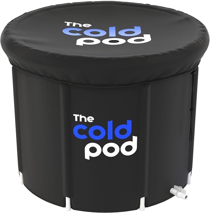 The Cold Pod Ice Bath Tub for Athletes XL: Cold Plunge Tub Outdoor with Cover,116 Gallons Capacity Portable Ice Bath Plunge Pool by The Cold Pod,Easy Install