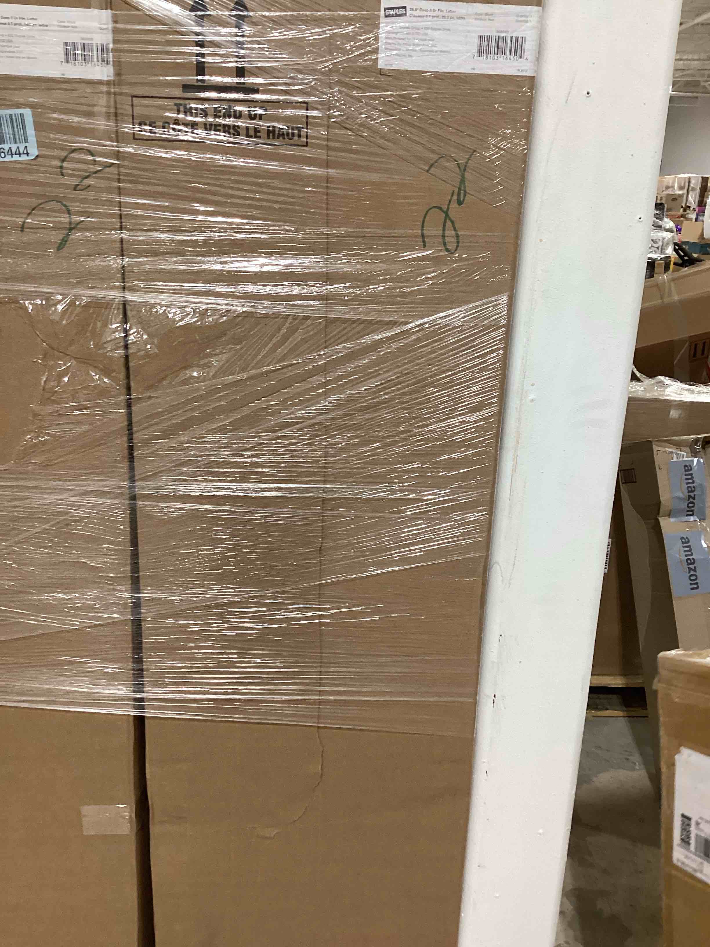 Staples Commercial 5 File Drawer Vertical File Black Ltr 26.5 D