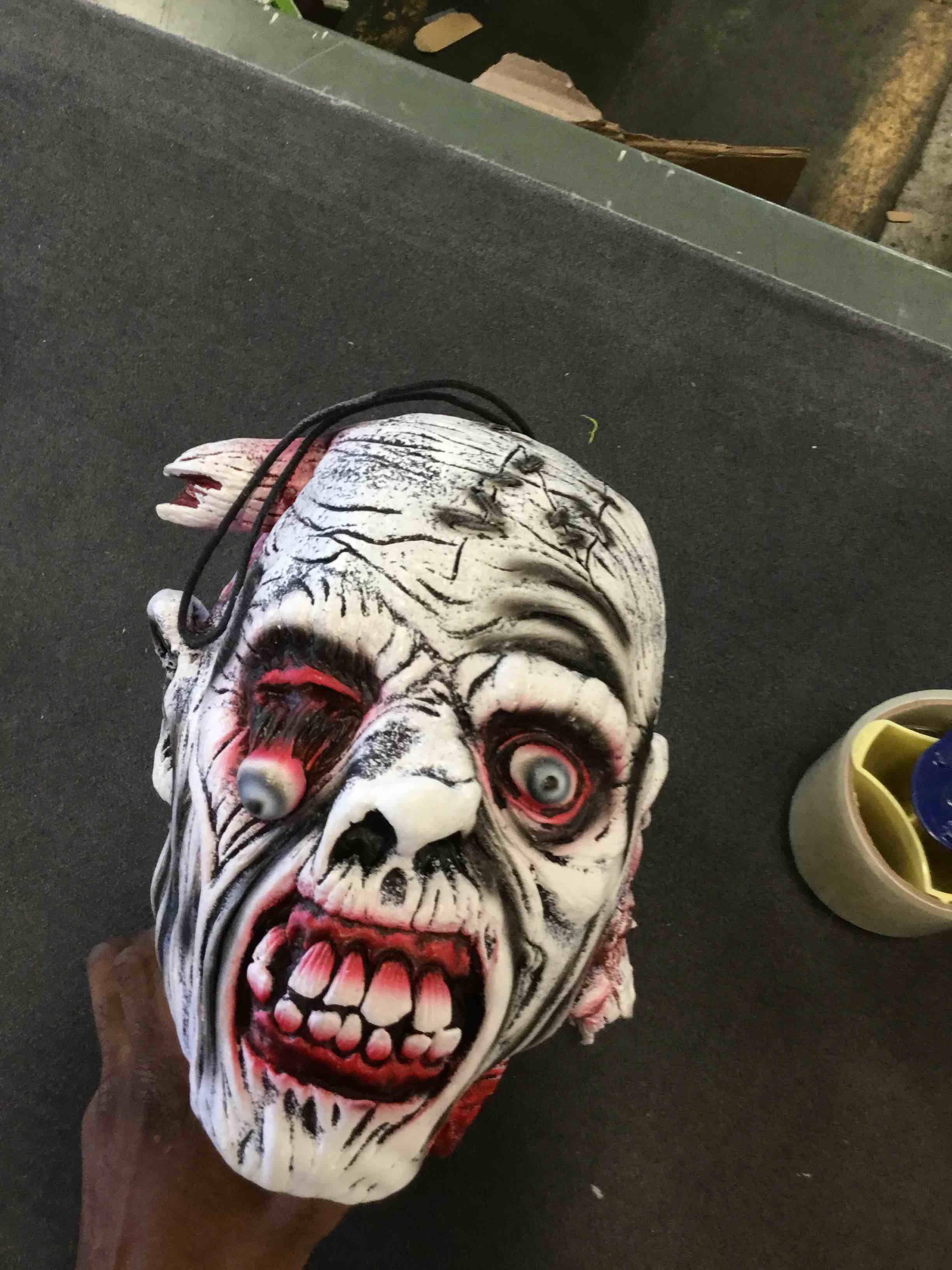 Halloween scary head