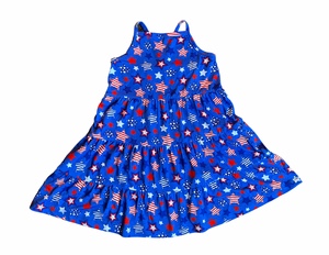 dress kids whit multi star color assortment Size Xs similar to stock photo 