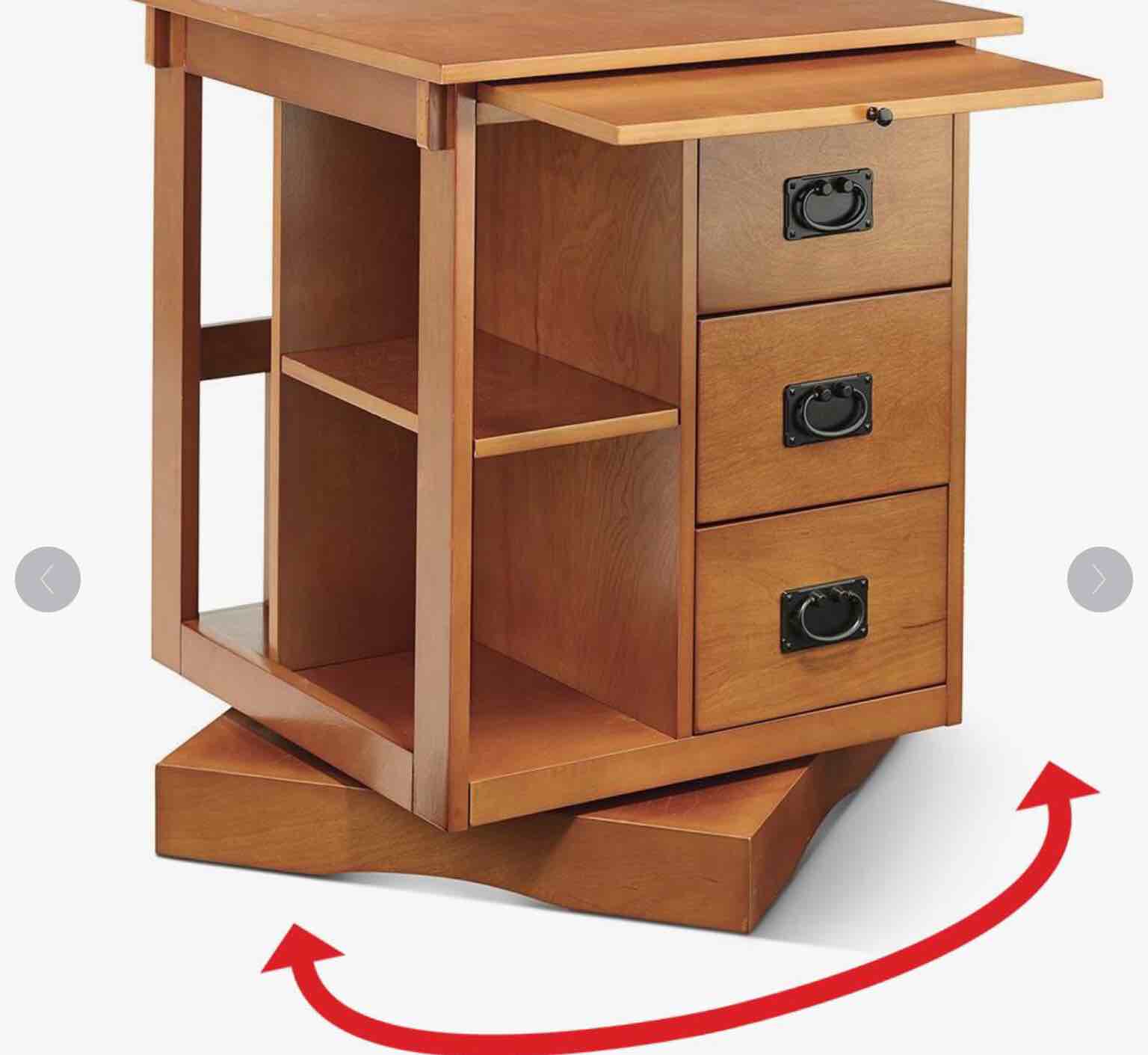 The Rotating End Table