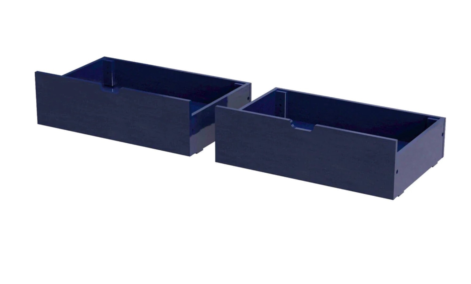 Max & Lily Underbed Storage Drawers, Navy