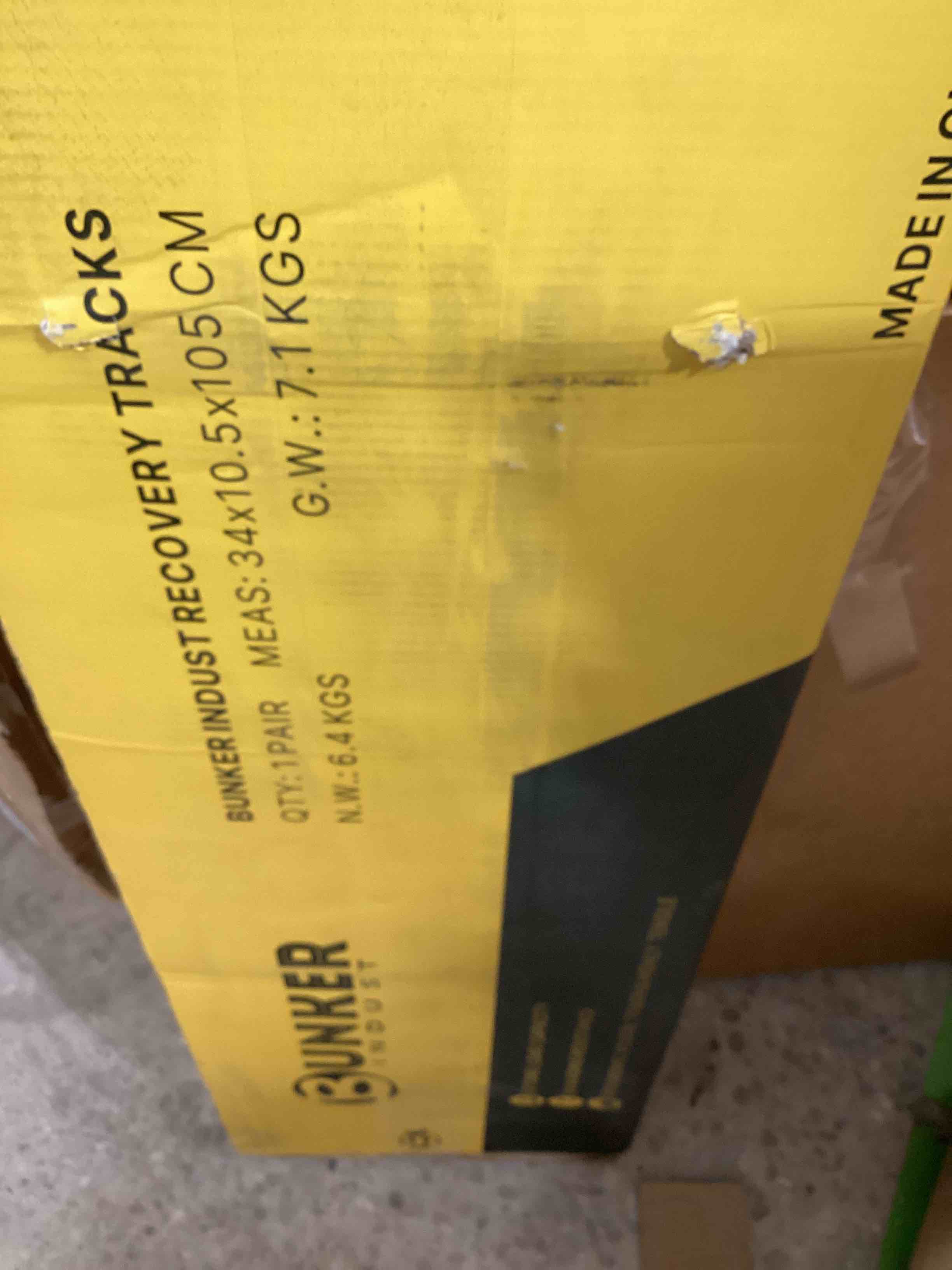 BUNKER INDUST OffRoad Traction Boards with Jack Base, 1 Pair Recovery