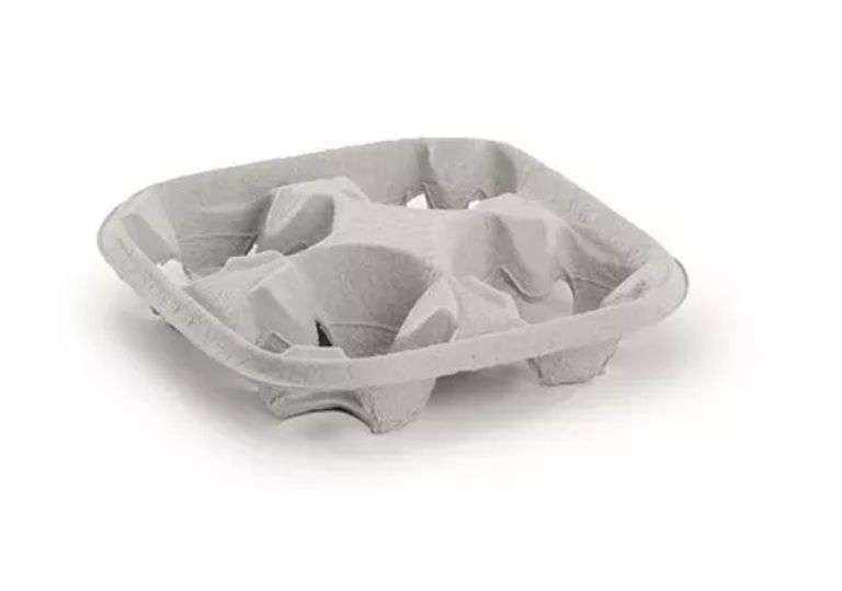 Huhtamaki Star2 4 Cup Carrier, S/W6X10 150-Count