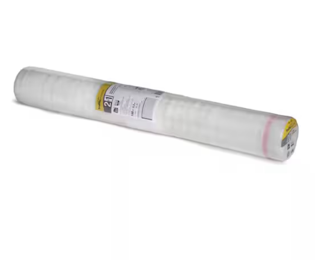 2-in-1 Standard Underlayment 100 sq. ft. for Engineered Hardwood and Laminate Flooring