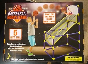 Arcade-Style Basketball Hoops Game 5 Feet Tall New Sealed Box