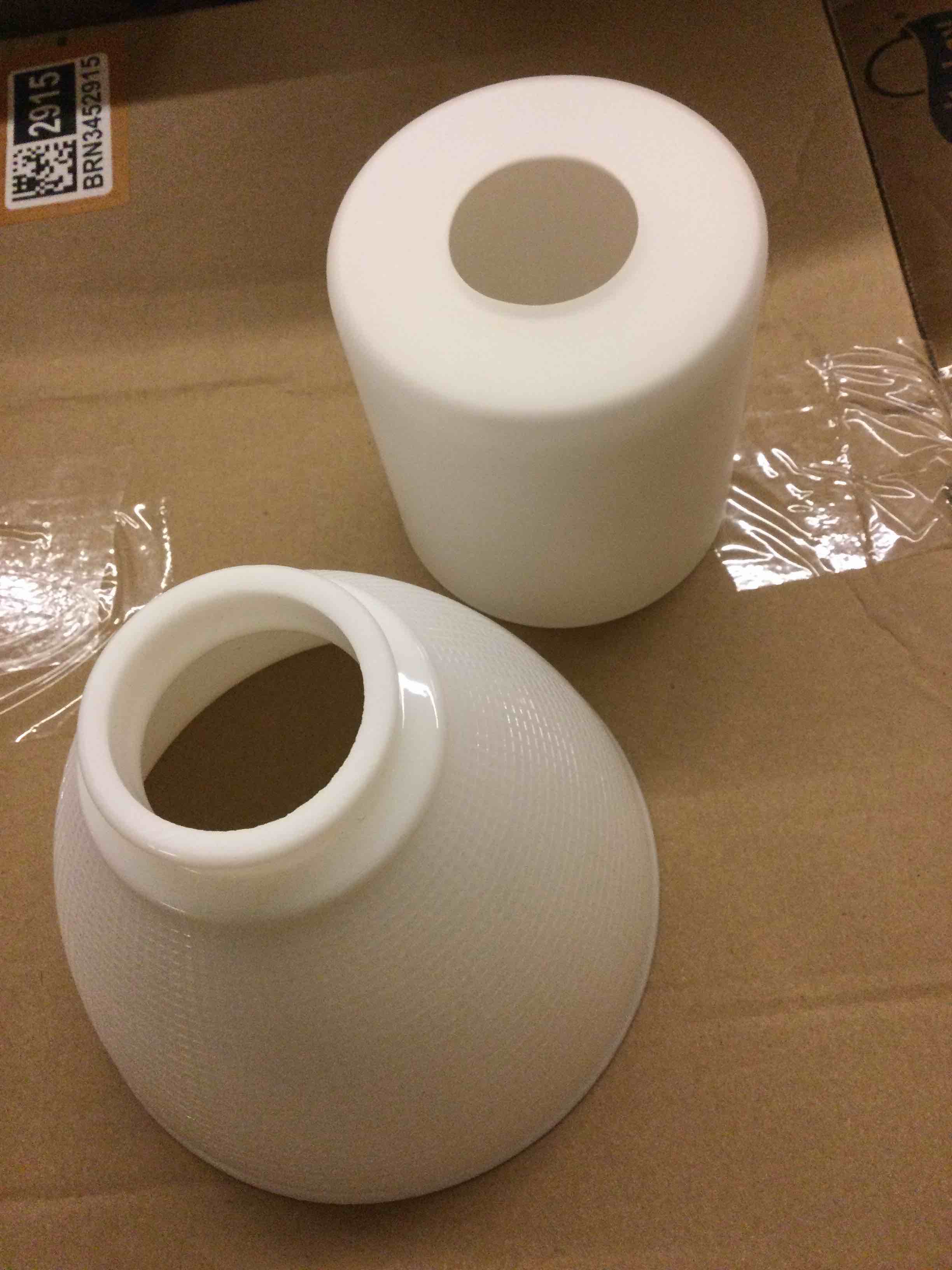 Assorted Glass Globe Replacements (13)