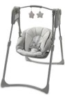 Graco Slim Spaces Compact Baby Swing, Reign