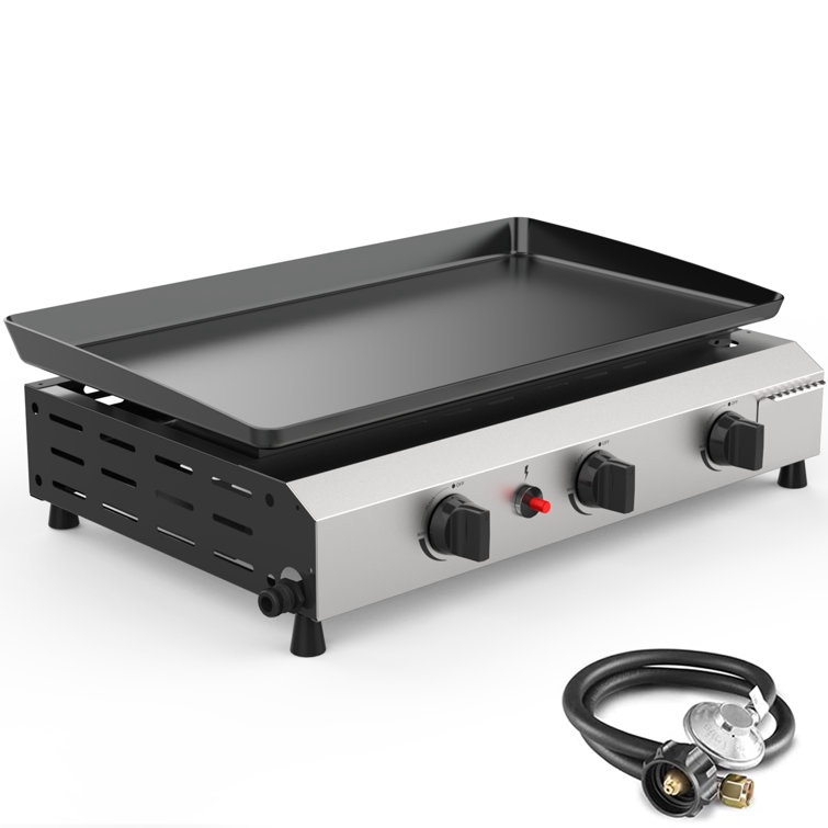 AOTOB 3 - Burner Liquid Propane 30000 BTU Gas Grill (Part number: GG195)