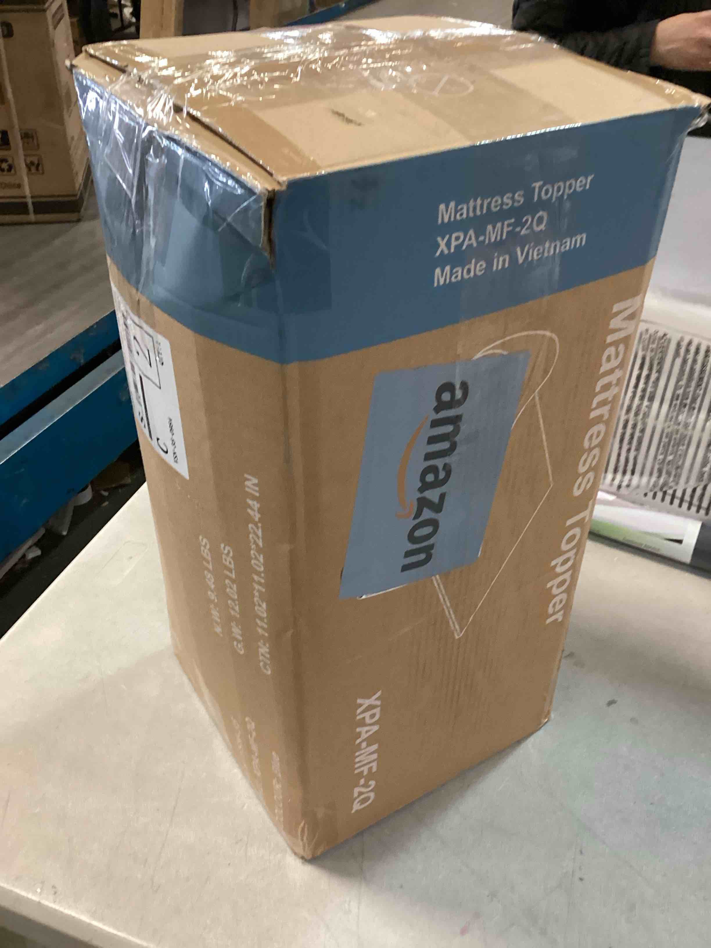 Mattress Topper Queen - 2 Inch Memory Foam Cooling Gel Swirl Infused Bed Topper for Back Pain, CertiPUR-US Certified Queen 2 Inches