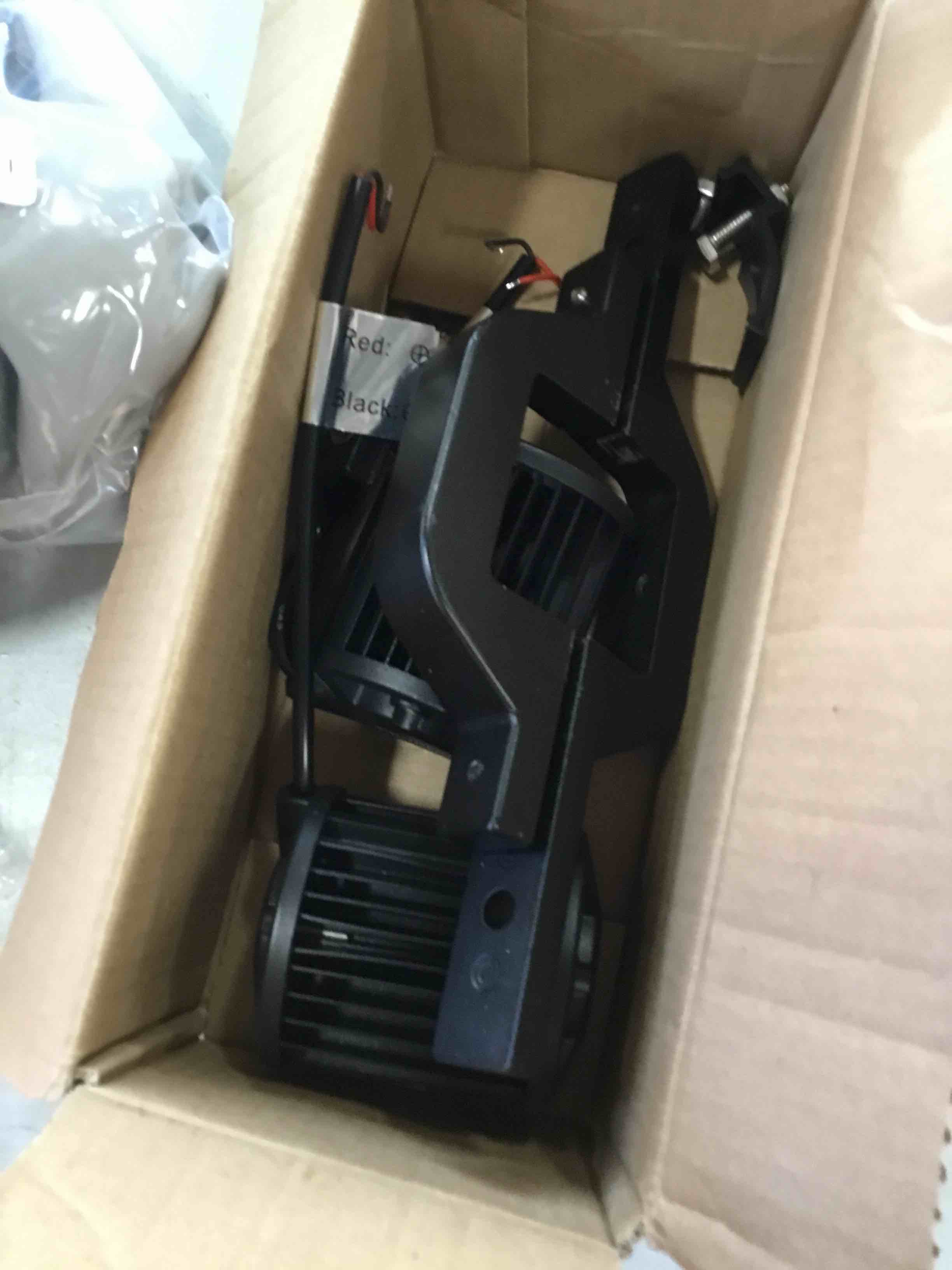 Nilight 2 PCS 4 Inch 60W Led Pods with 2.5 Inch Tow Hitch Mounting Brackets LED Backup Reverse Lights Rear Search Lighting Led Light Bar for Pickup ATV SUV Truck Trailer Boat Led Pods + tow hitch