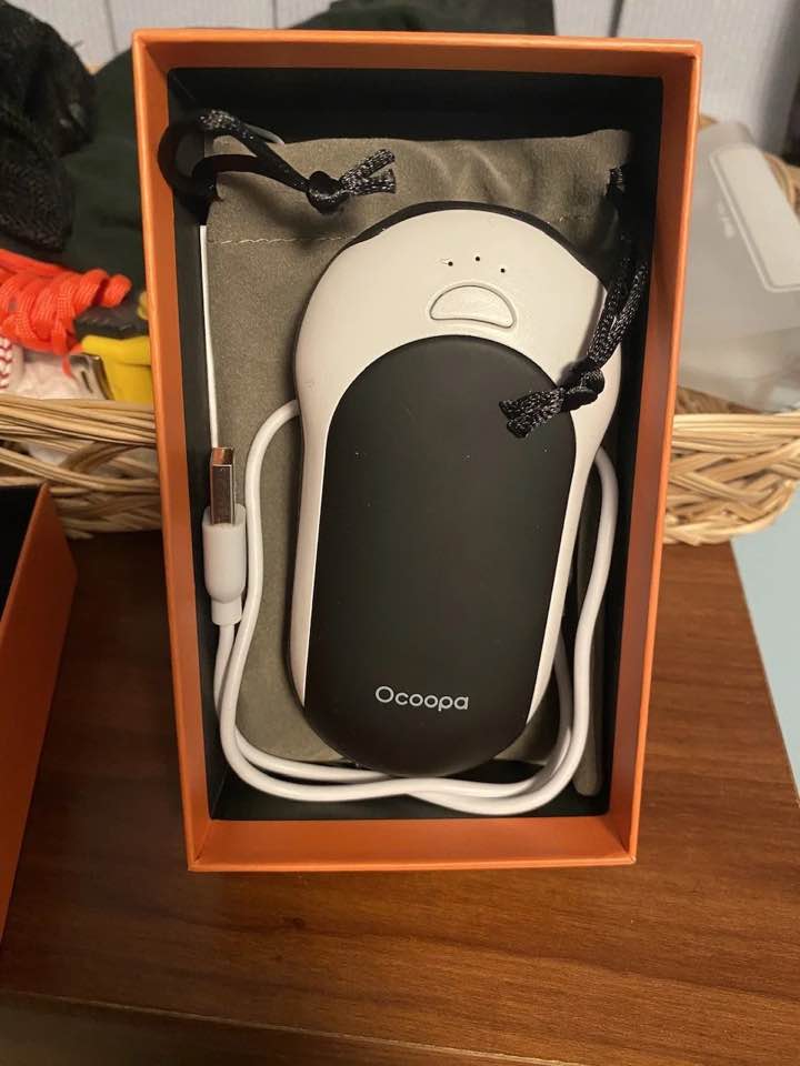 OCOOPA Rechargeable Hand Warmer Fast Charge 10000mAh Power Bank 15hrs Heat