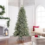 Christmas 7.5 flocked led function tree with alexa inet"