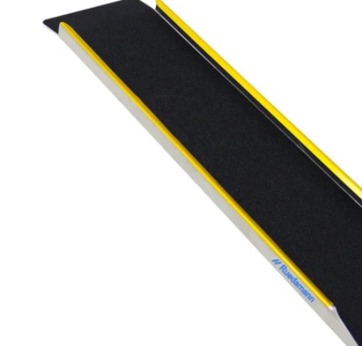 Ruedamann® Portable Aluminum Loading Ramp with Non-slip Surface Lightweight 1 PC