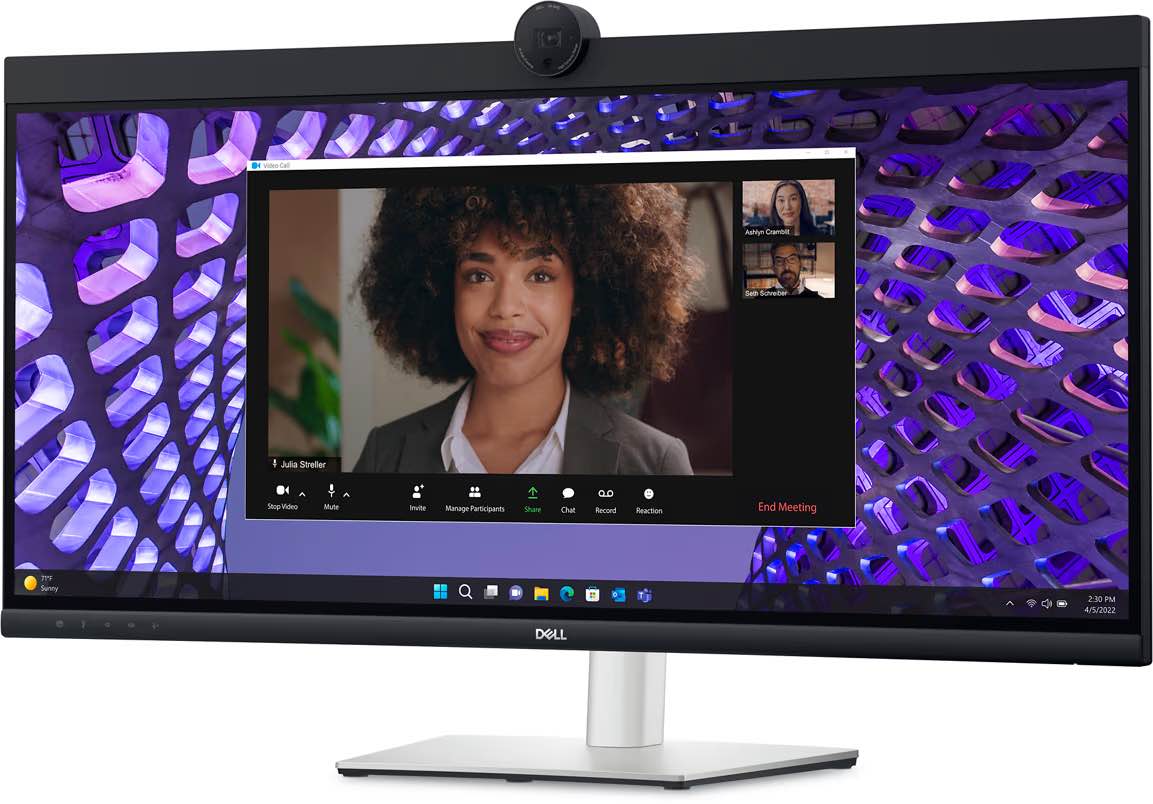 Dell 34 Curved Video Conferencing Monitor - P3424WEB